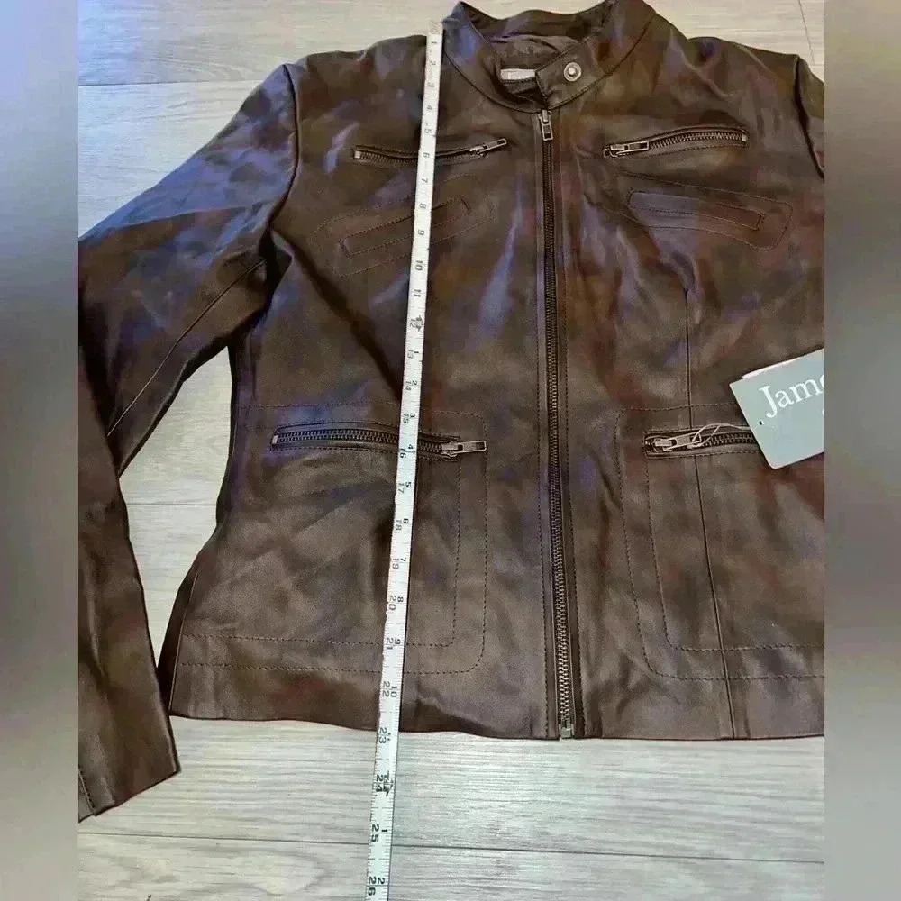 James and Co. faux leather jacket NWT - Picture 5 of 6